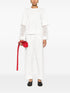 elasticated-waistband track pants